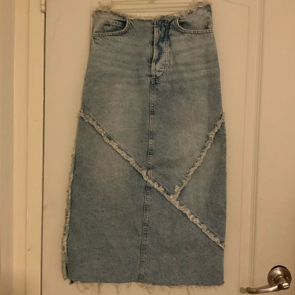 Rita Ora x Primark Denim Maxi Skirt